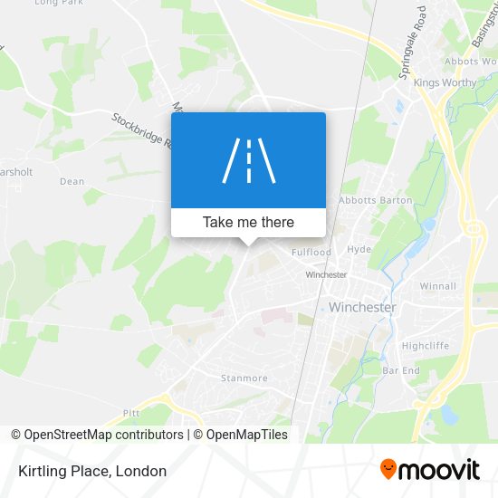 Kirtling Place map