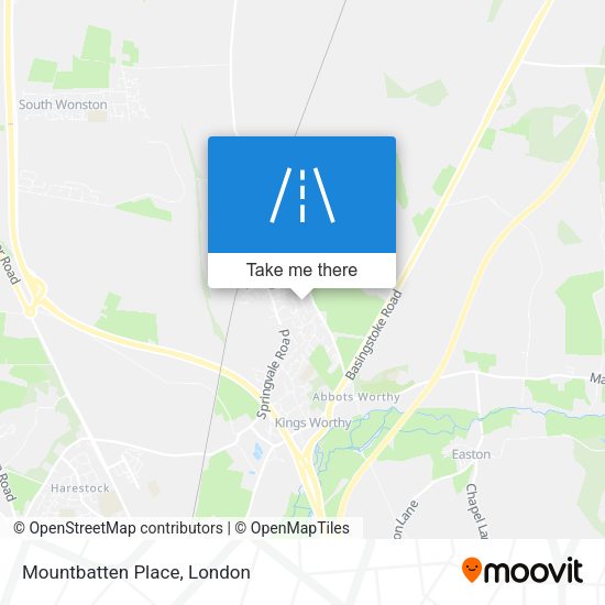 Mountbatten Place map