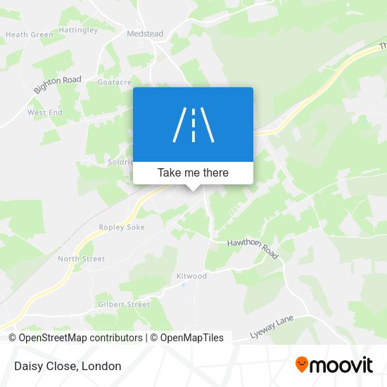 Daisy Close map