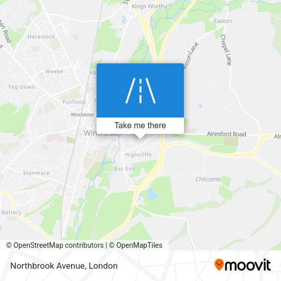Northbrook Avenue map