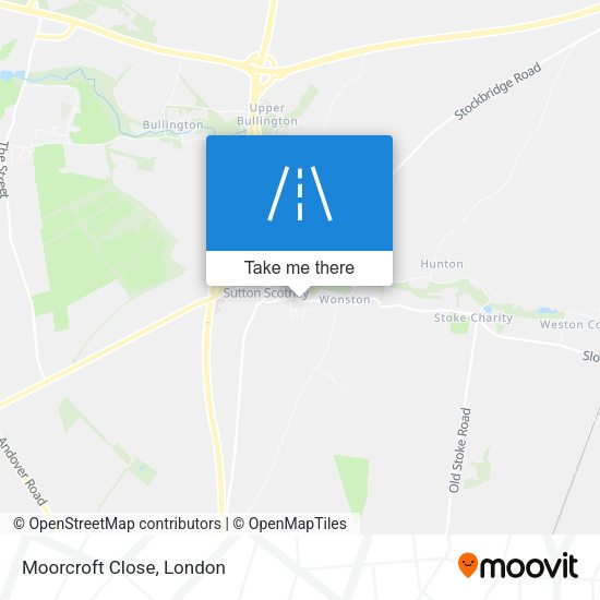 Moorcroft Close map