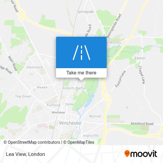 Lea View map