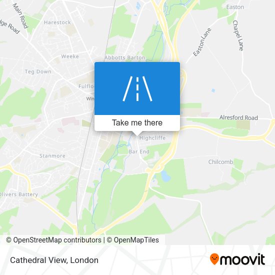 Cathedral View map