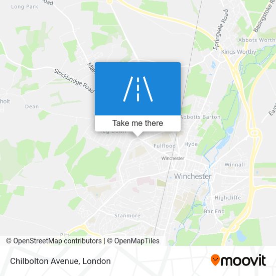 Chilbolton Avenue map