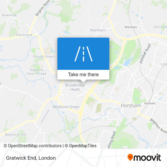 Gratwick End map