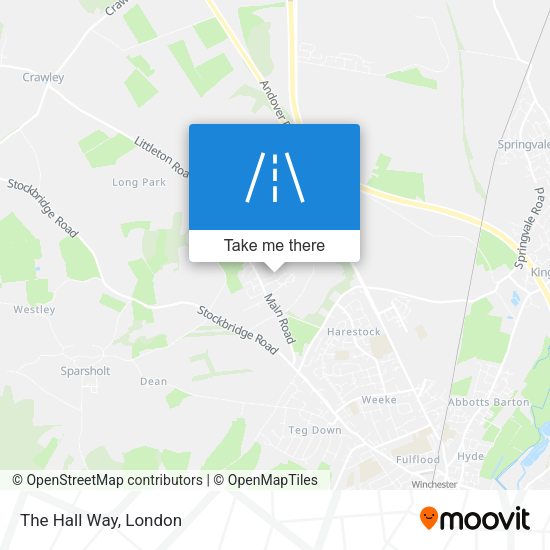 The Hall Way map