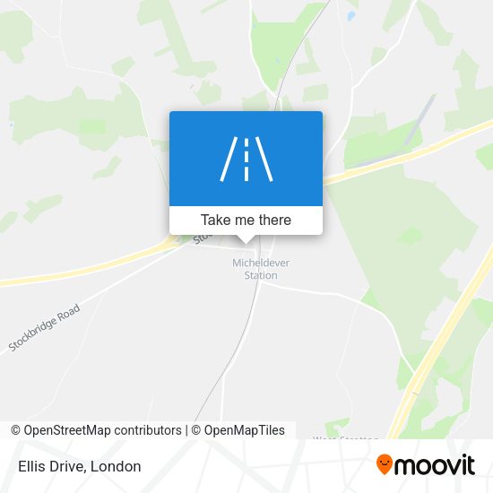 Ellis Drive map