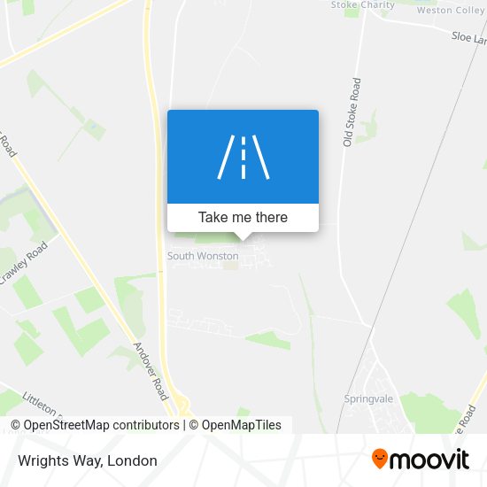 Wrights Way map