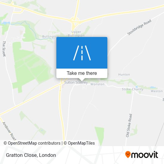Gratton Close map