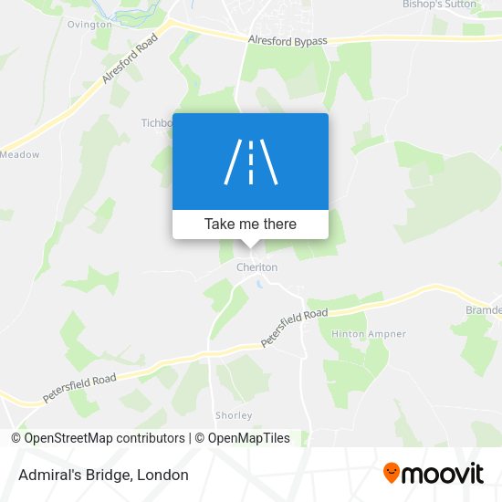 Admiral's Bridge map