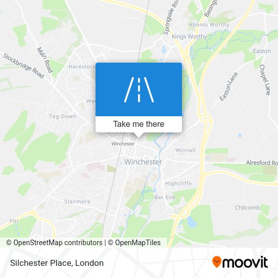Silchester Place map