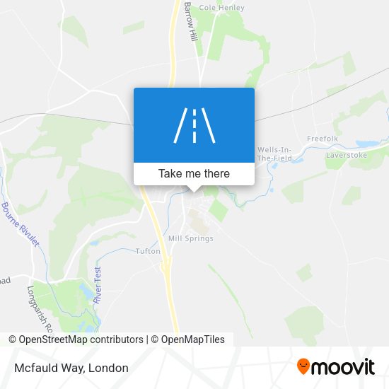 Mcfauld Way map