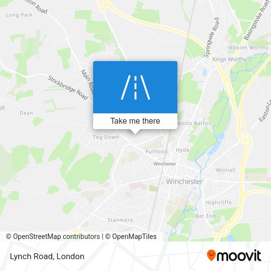 Lynch Road map