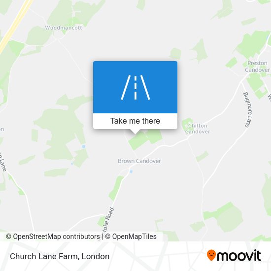 Church Lane Farm map