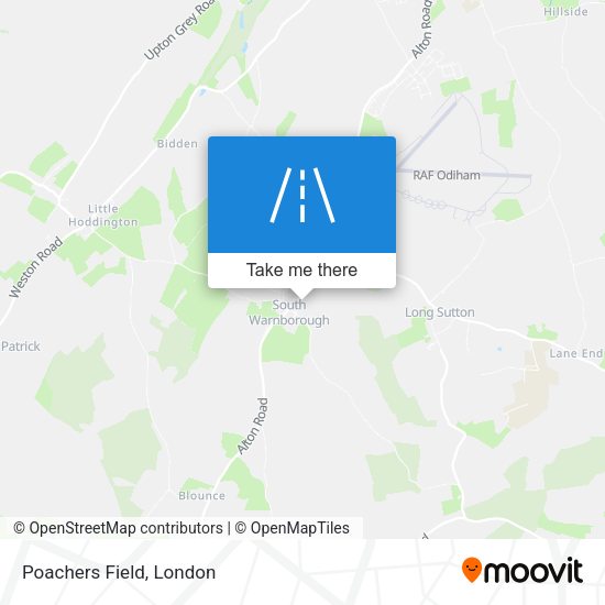 Poachers Field map