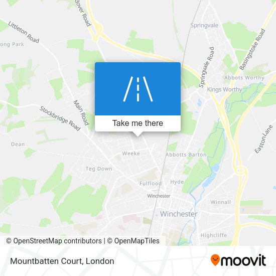 Mountbatten Court map