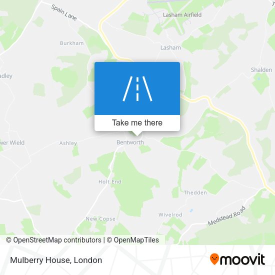 Mulberry House map