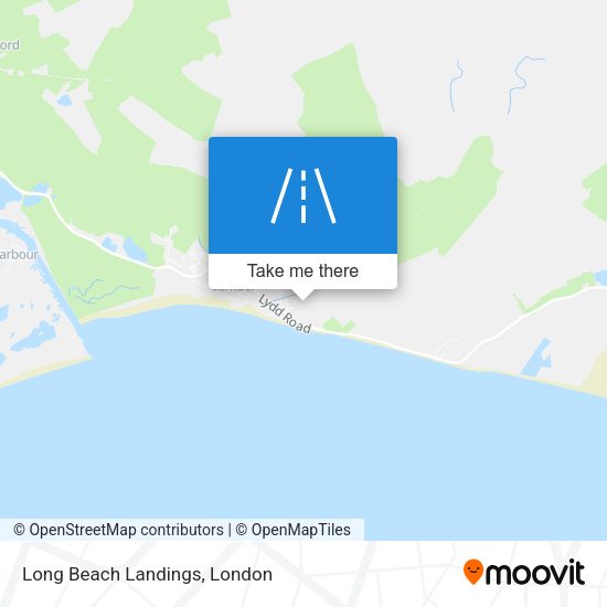Long Beach Landings map