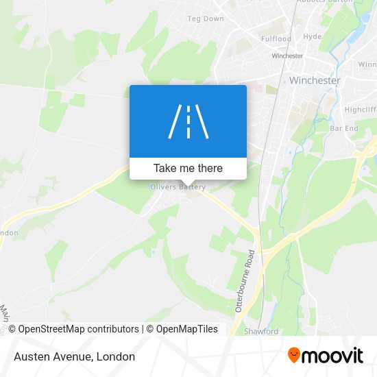 Austen Avenue map