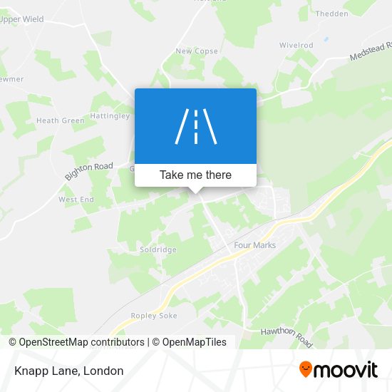 Knapp Lane map
