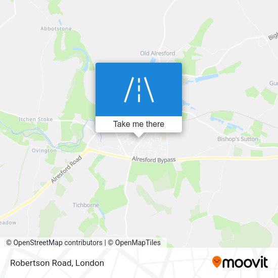 Robertson Road map