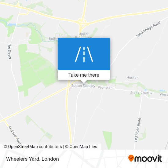 Wheelers Yard map