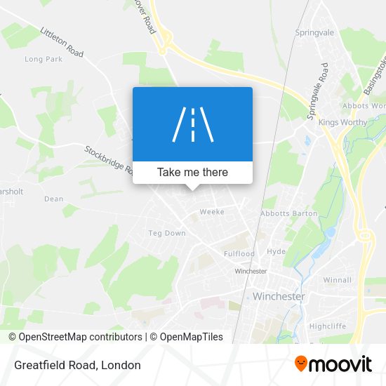 Greatfield Road map
