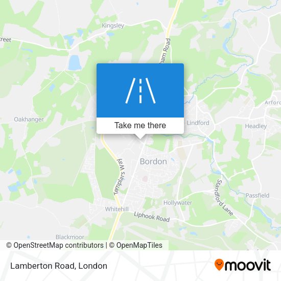 Lamberton Road map