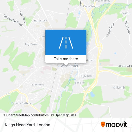 Kings Head Yard map