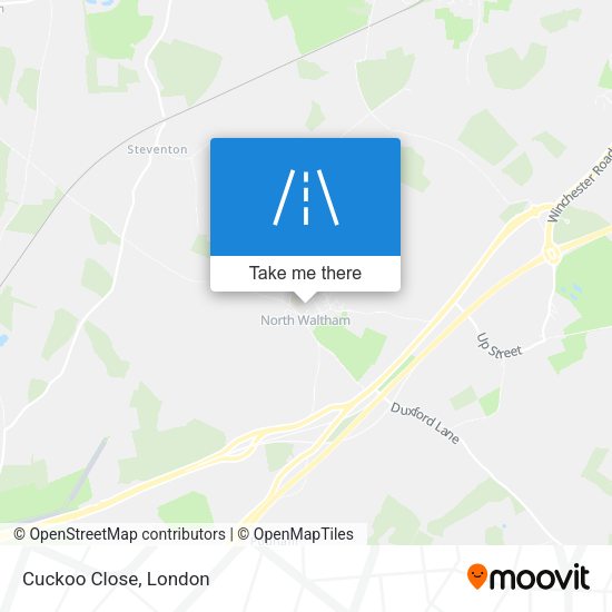 Cuckoo Close map