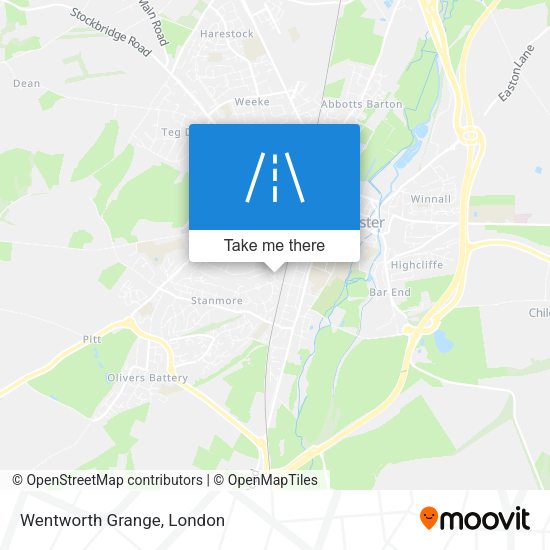 Wentworth Grange map