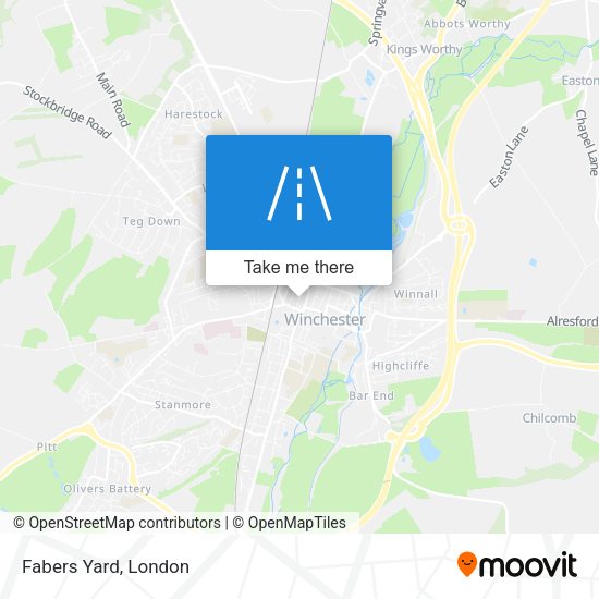 Fabers Yard map