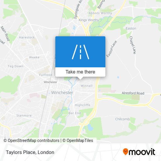Taylors Place map