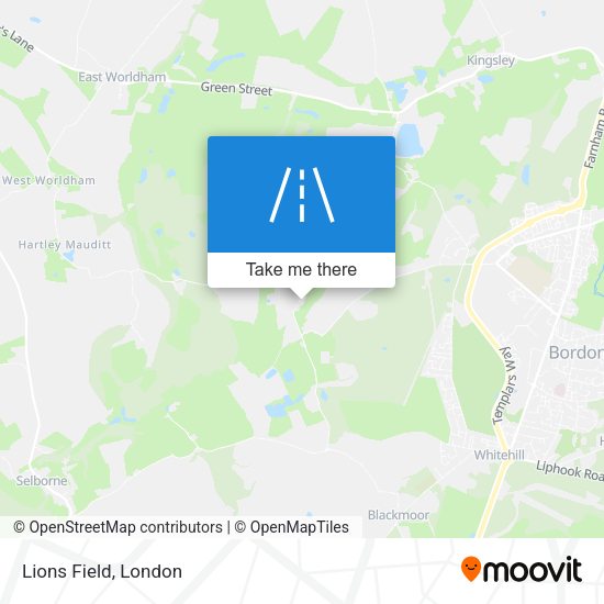 Lions Field map
