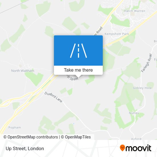 Up Street map