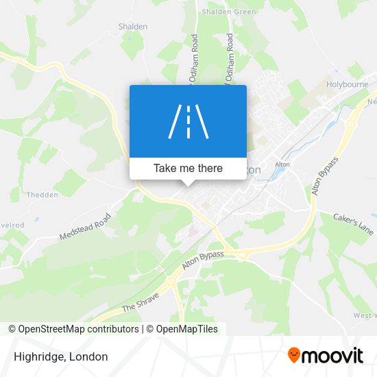 Highridge map