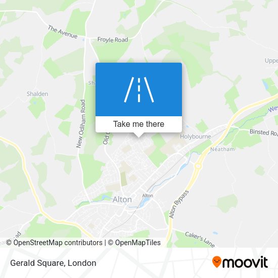 Gerald Square map