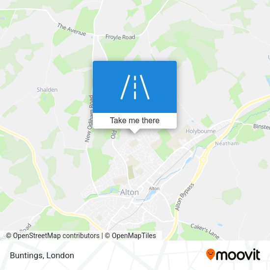 Buntings map