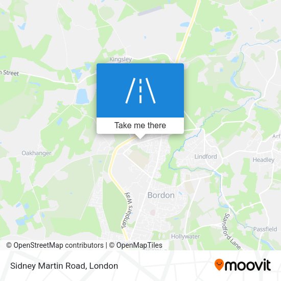 Sidney Martin Road map