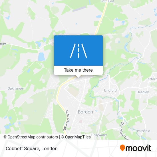 Cobbett Square map