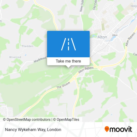 Nancy Wykeham Way map