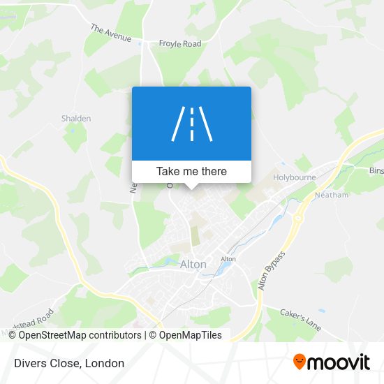 Divers Close map