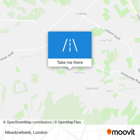 Meadowbank map