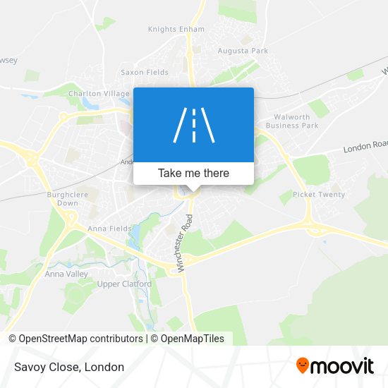 Savoy Close map