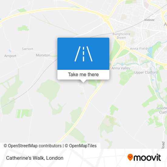 Catherine's Walk map