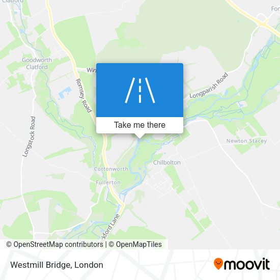 Westmill Bridge map