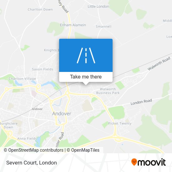 Severn Court map