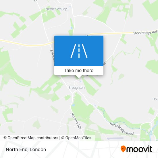North End map