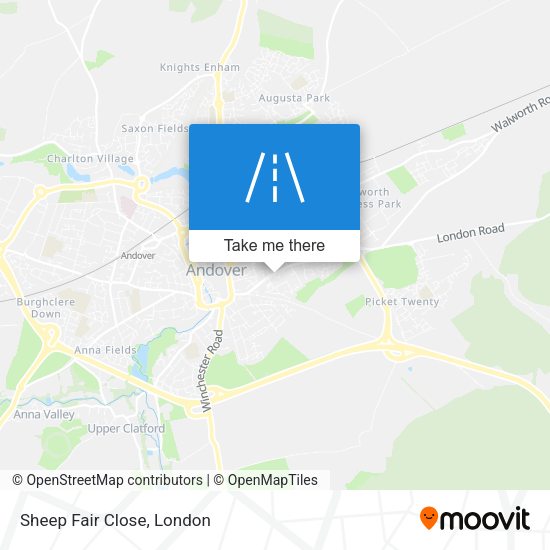 Sheep Fair Close map