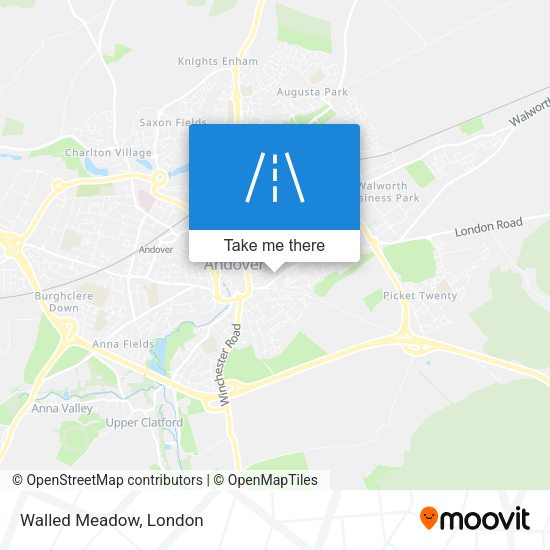 Walled Meadow map